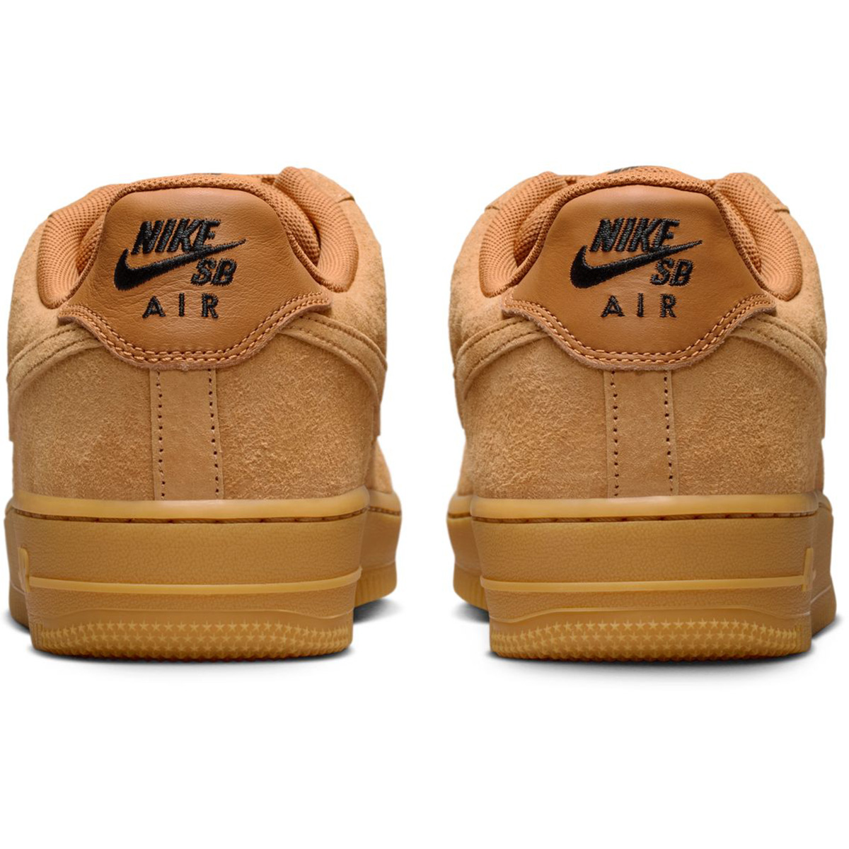 Nike SB Air Force 1 Flax/Flax-Black-Gum Lt Brown-Fir