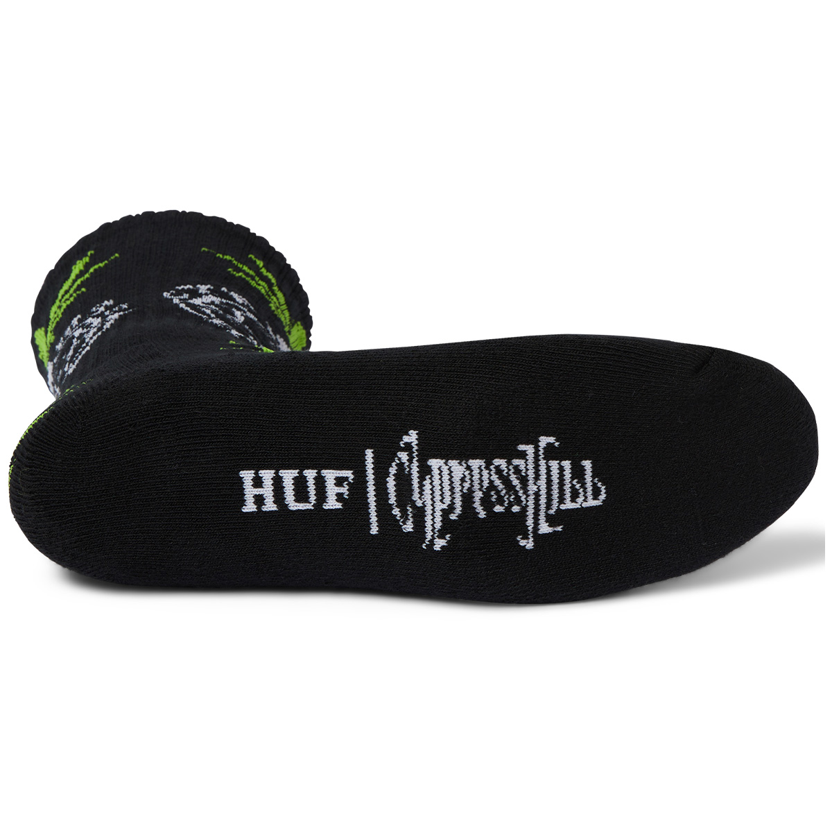 HUF X Cypress Hill Compass Plantlife Socks Black HUF X Cypress Hill Compass Plantlife Socks Black
