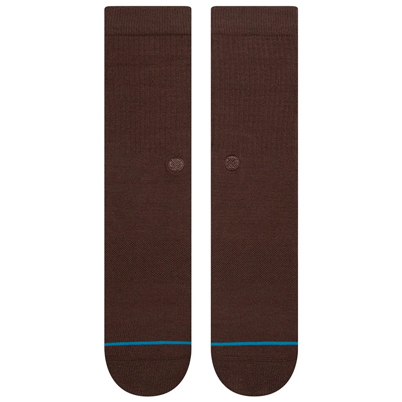 Stance Icon Socks Brown