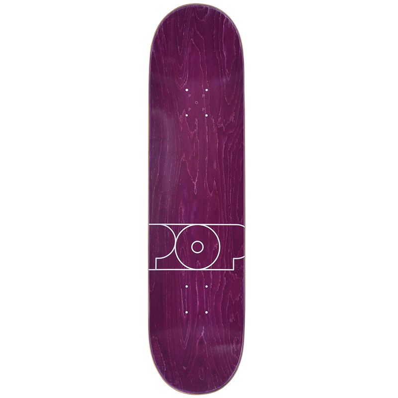 Pop Trading Company Hugo I Skateboard Deck 8.0 Pop Trading Company Hugo I Skateboard Deck 8.0