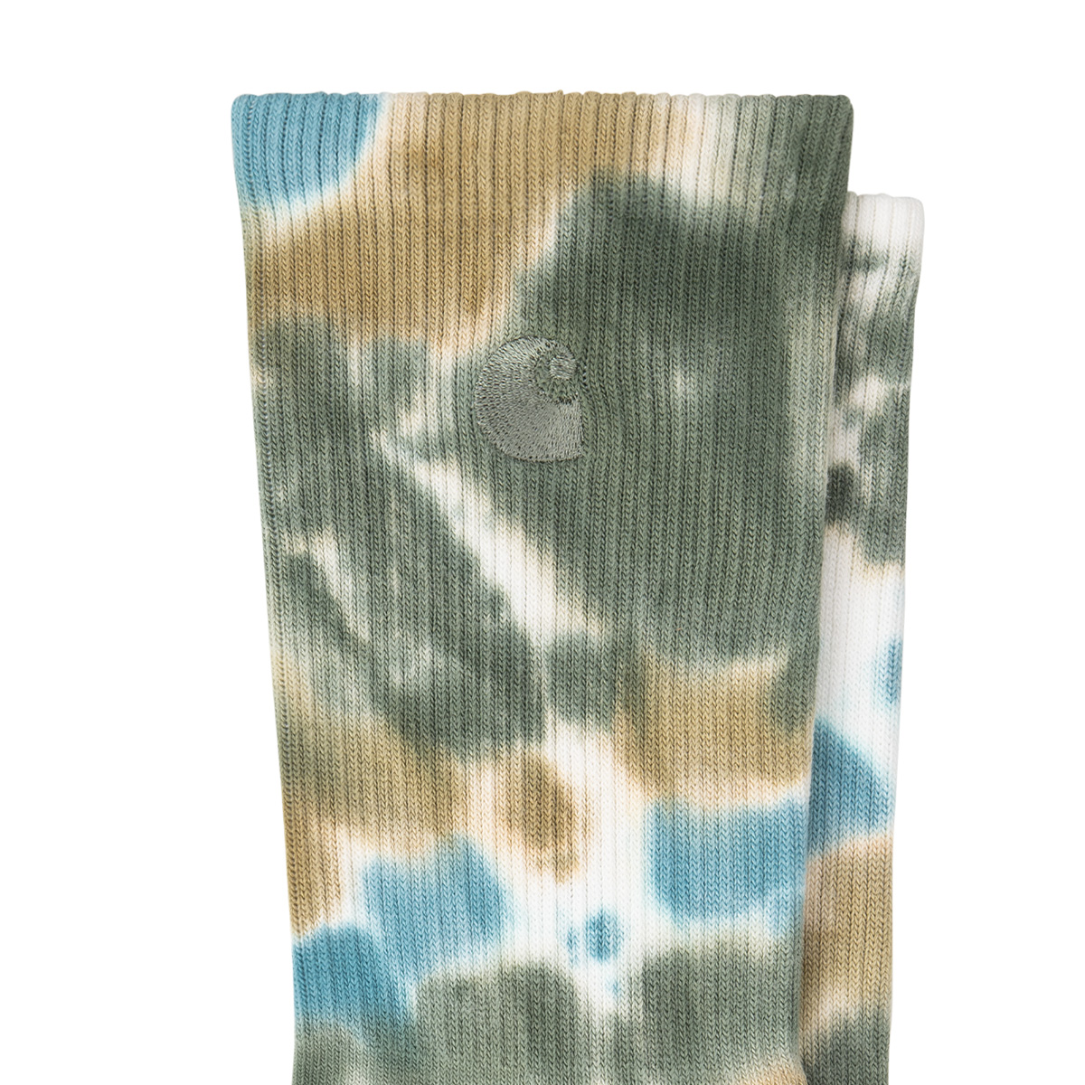 Carhartt WIP Cusco Socks Leather/Tourmaline/Dollar Green