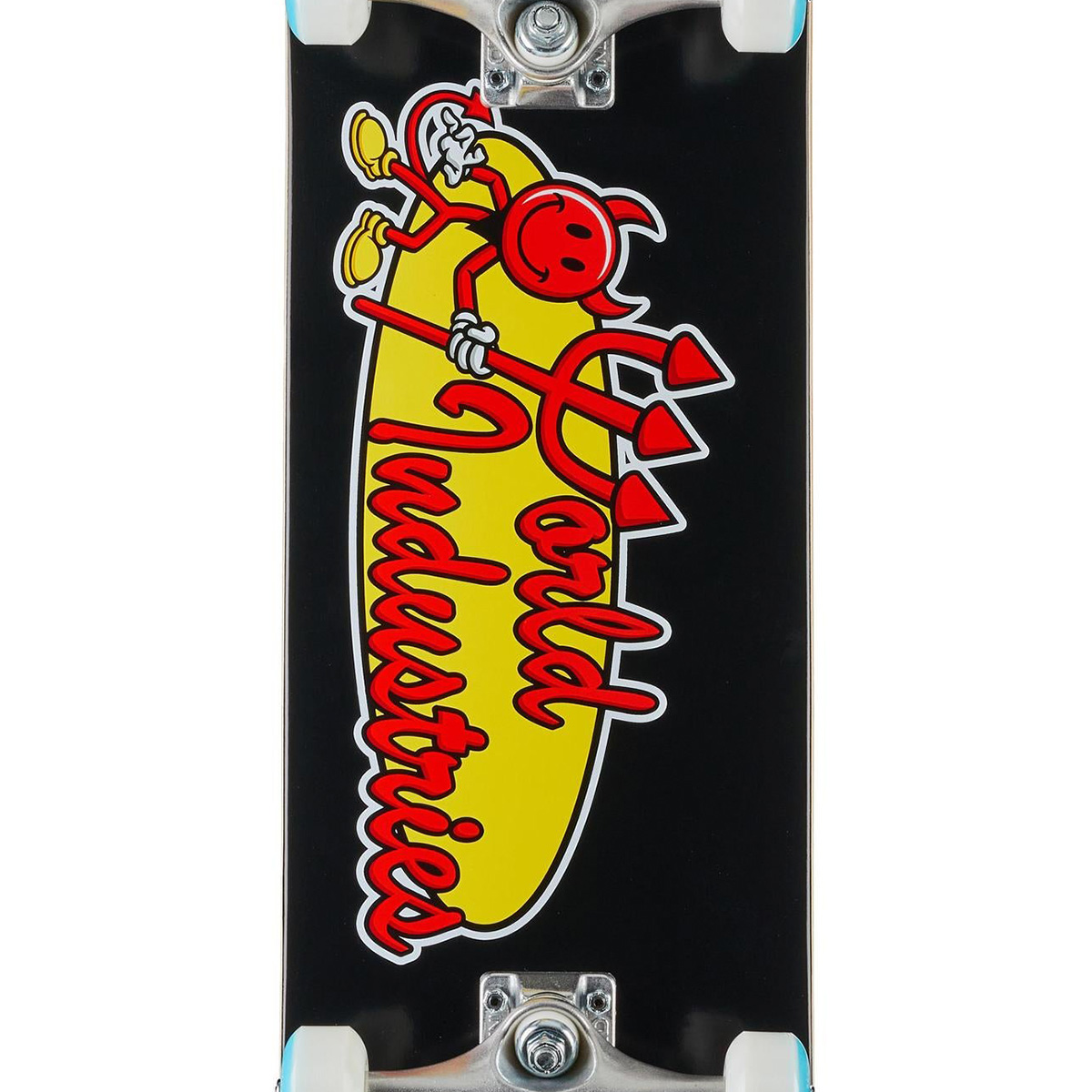World Industries Devilman Complete Skateboard Black 8.5