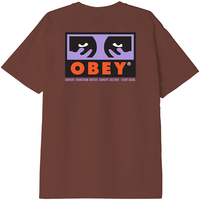 Obey Subvert T-Shirt Sepia Obey Subvert T-Shirt Sepia