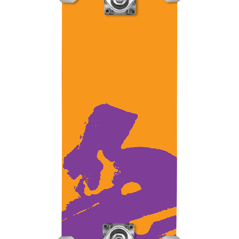Cliché Europe FP Complete Skateboard Orange 7.875