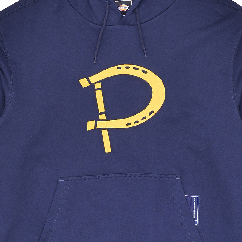 Pop Trading Company X Dickies Hoodie Navy Blue