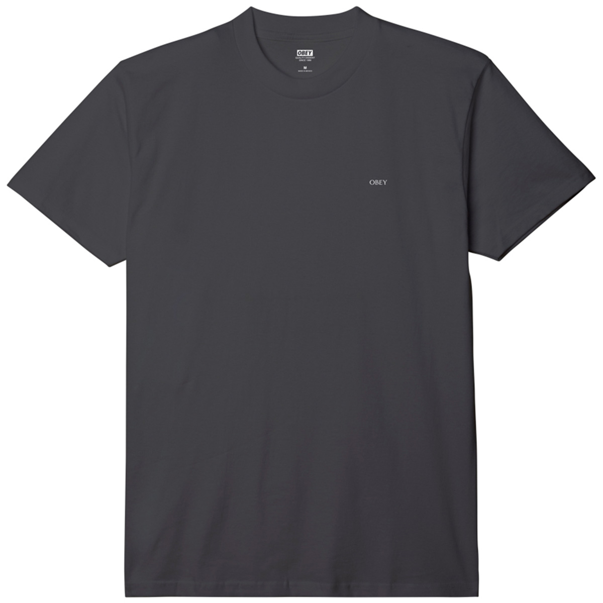Obey Ripped Icon T-Shirt Black