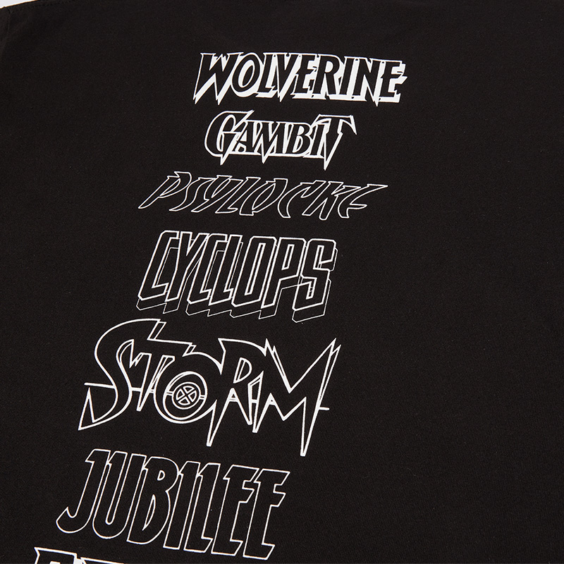 HUF X X-Men Mutant Mayhem T-Shirt Black HUF X X-Men Mutant Mayhem T-Shirt Black