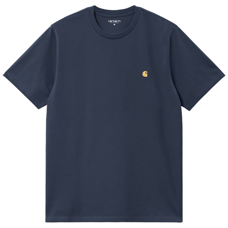 Carhartt WIP Chase T-Shirt Blue/Gold