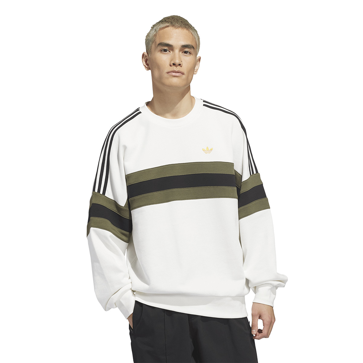 Adidas Sk OG Crew Sweater Cwhite/Olistr/Black
