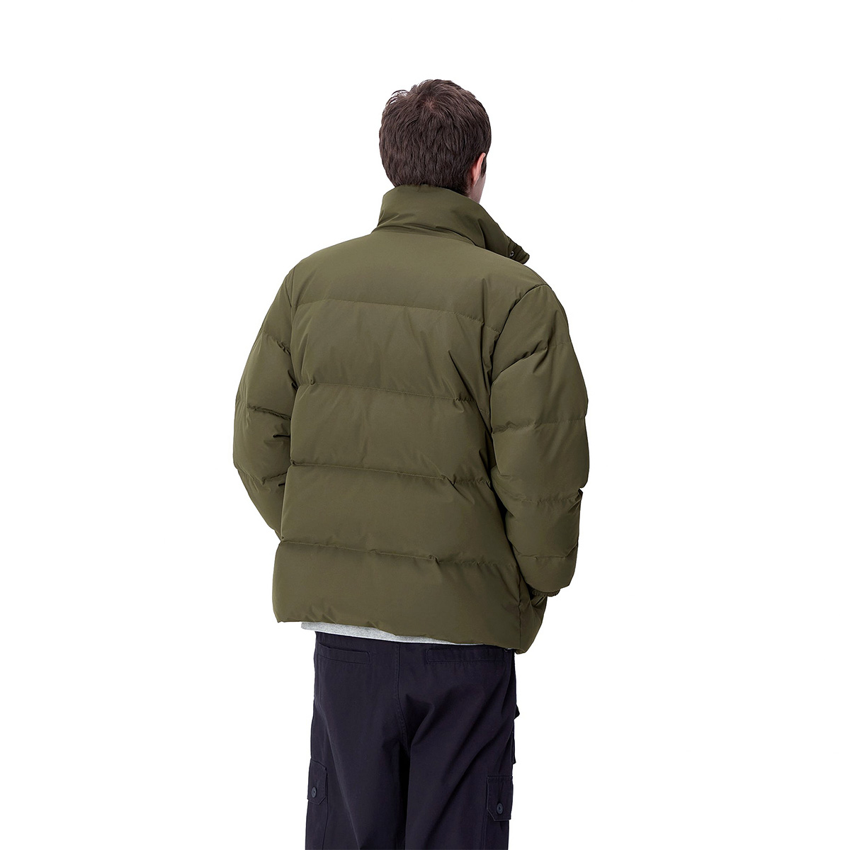 Carhartt WIP Danville Jacket Office Green/White Carhartt WIP Danville Jacket Office Green/White