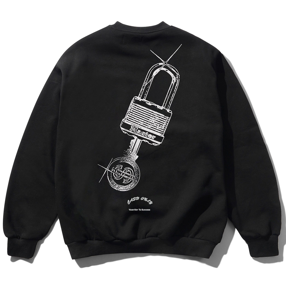 Cash Only Locksmith Sweater Black
