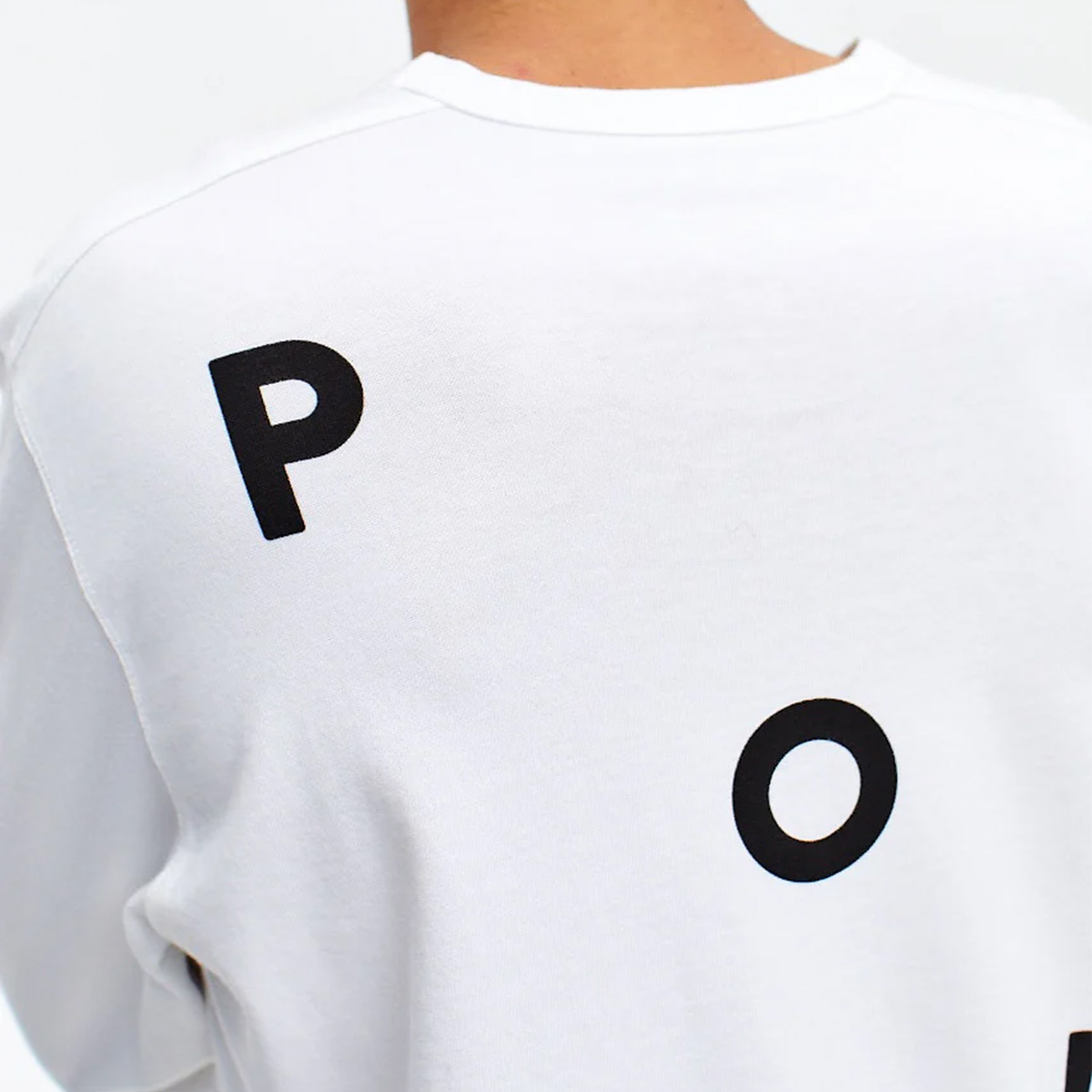 POP Logo Longsleeve T-Shirt White/Black POP Logo Longsleeve T-Shirt White/Black