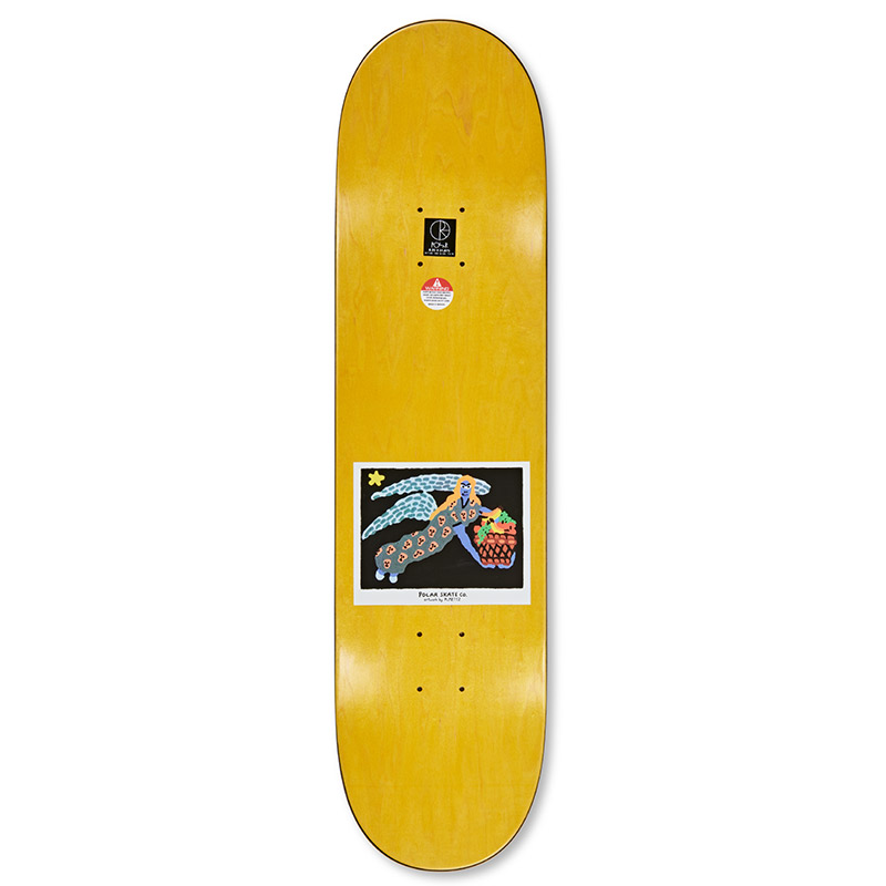 Polar Nick Boserio Fruit Lady Skateboard Deck 8.25 Polar Nick Boserio Fruit Lady Skateboard Deck 8.25