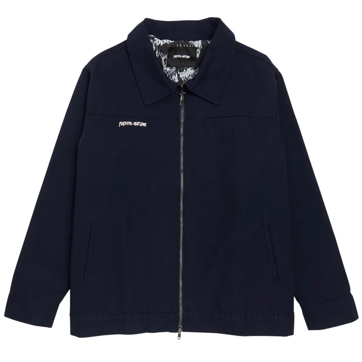 Fucking Awesome Double Zip Workshirt Dark Bue
