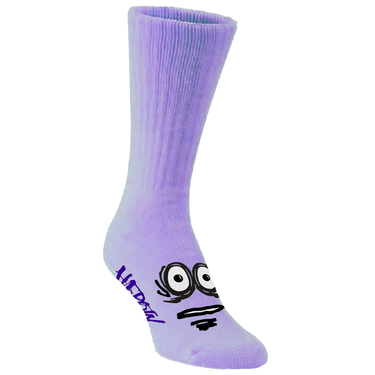 Heroin Big Egg Socks Lavender