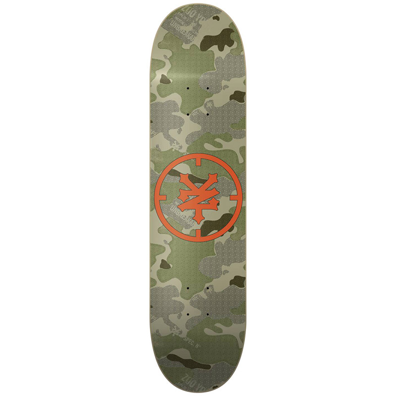 Zoo York ZY Camo Spec Skateboard Deck 8