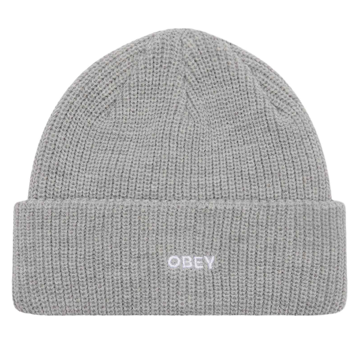 Obey Future Beanie Heather Grey Obey Future Beanie Heather Grey