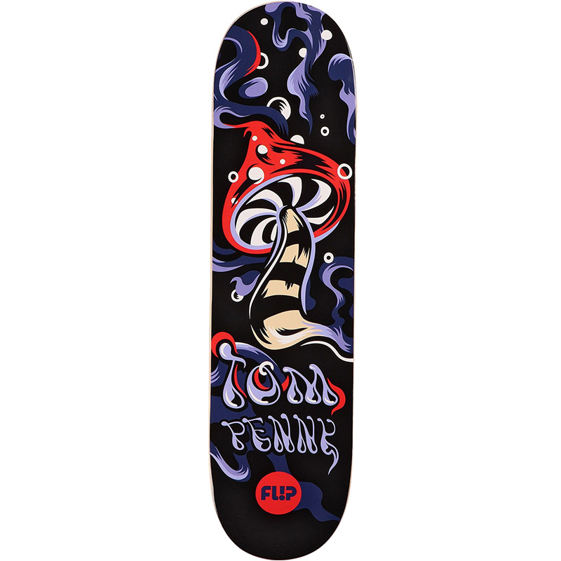 Flip Penny Blacklight Skateboard Deck 8.0 Flip Penny Blacklight Skateboard Deck 8.0