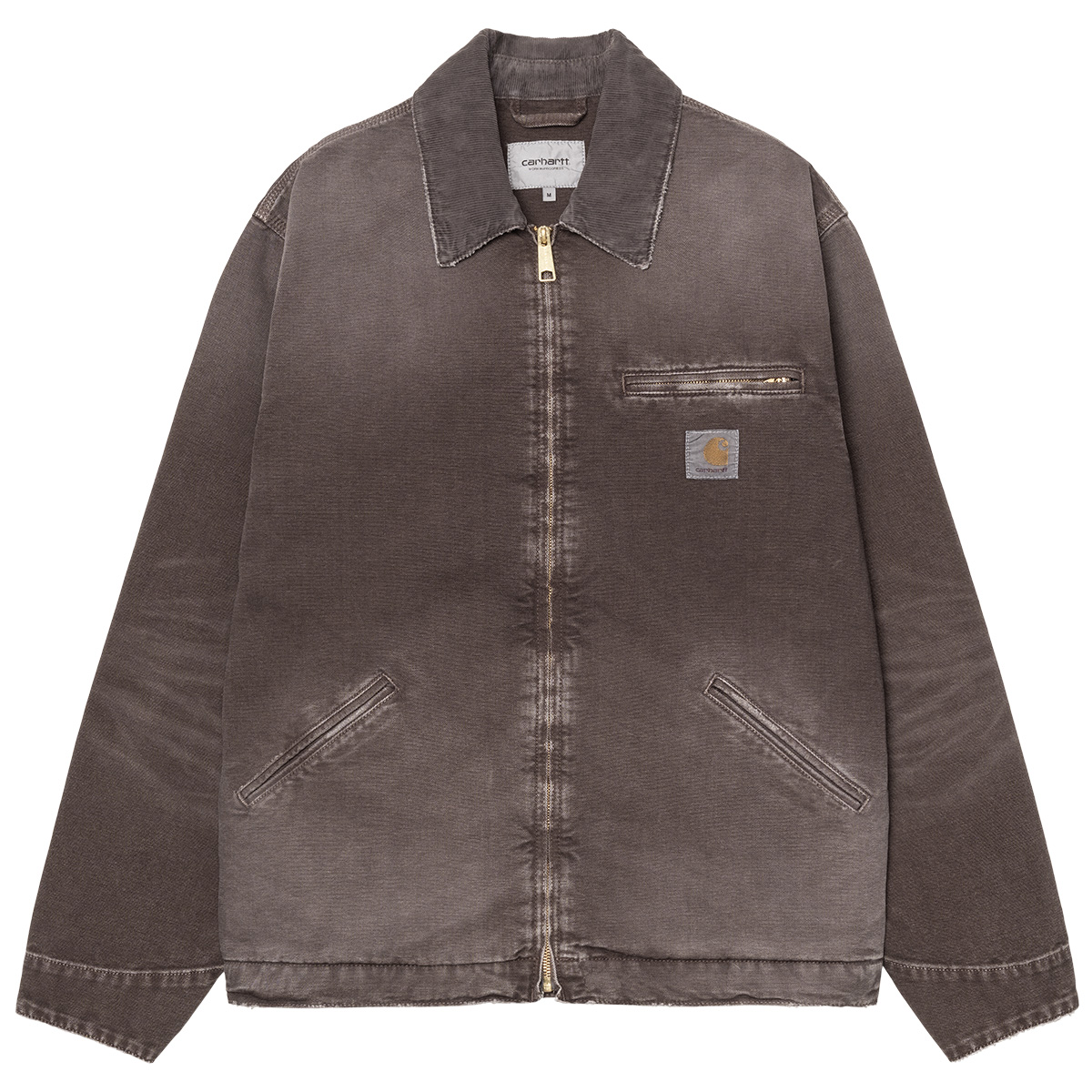 carhartt wip tobacco Carhartt WIP OG Detroit Jacket Tobacco/Tobacco Destroy Wash