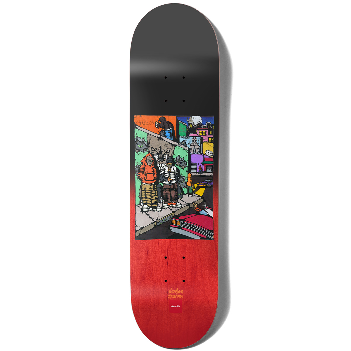 Chocolate Trahan Fiendin' Skateboard Deck 8.25 Chocolate Trahan Fiendin' Skateboard Deck 8.25
