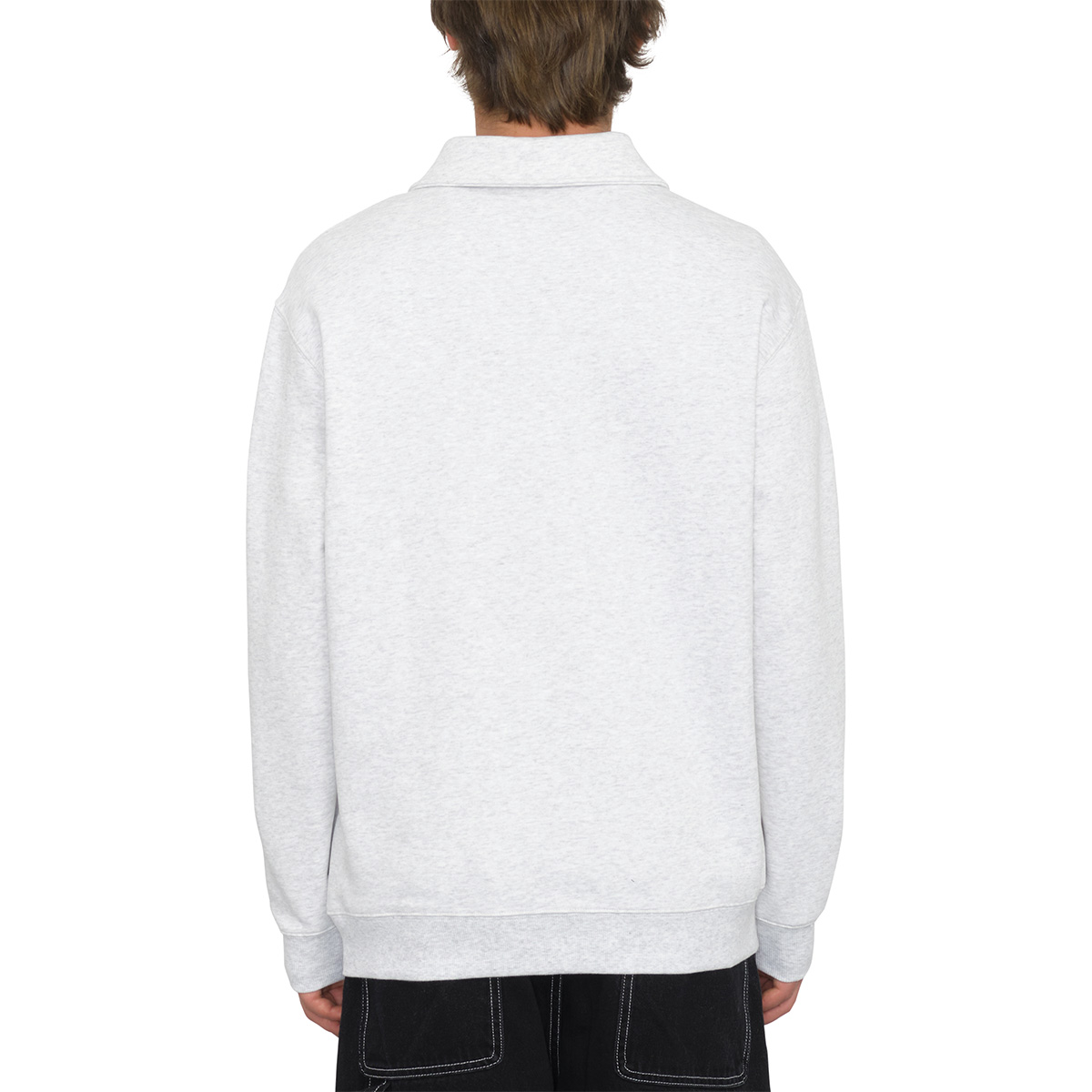 Volcom Nevermine Terry Crewneck Sweater Bone Heather Volcom Nevermine Terry Crewneck Sweater Bone Heather