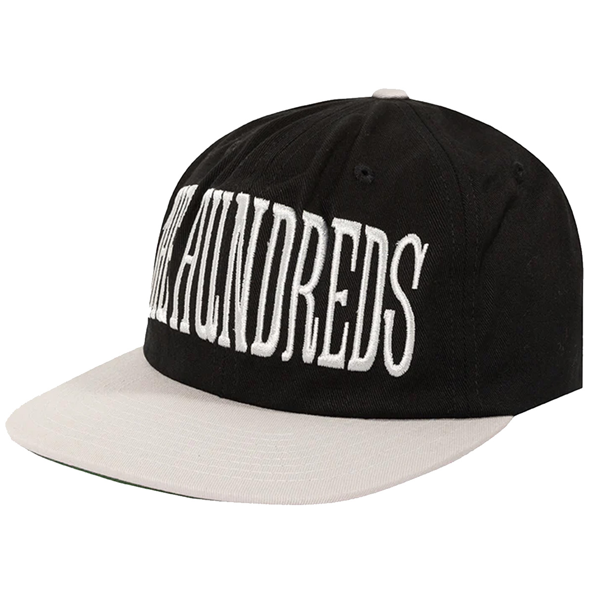 The Hundreds Serif Snapback Black The Hundreds Serif Snapback Black