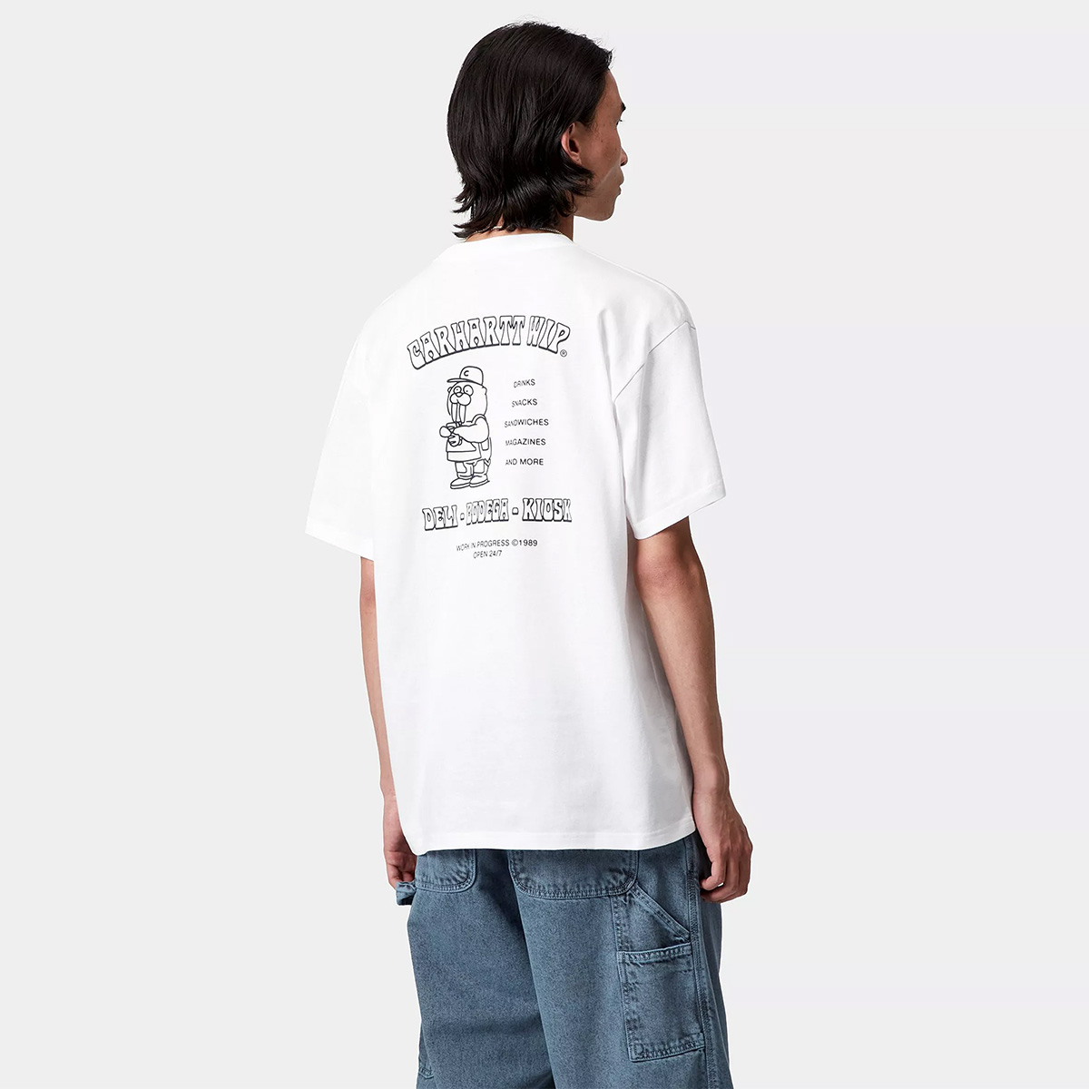 Carhartt WIP Sandwich T-Shirt White Carhartt WIP Sandwich T-Shirt White