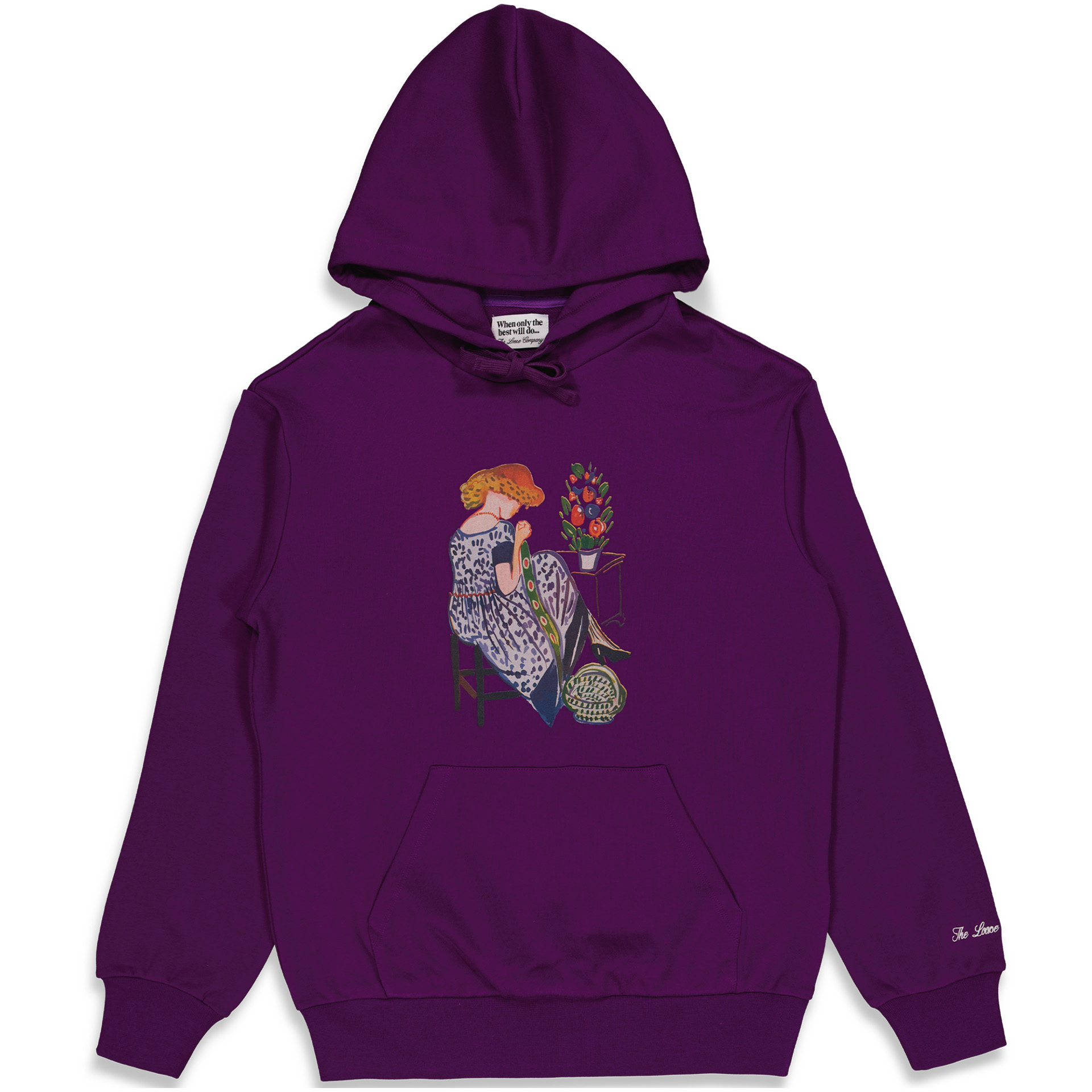 The Loose Company Crochet Hooded Sweater The Loose Company Crochet Hooded Sweater