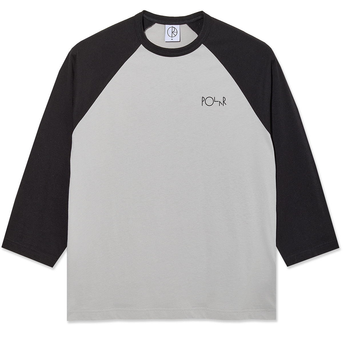 Polar 3/4 Sleeve T-shirt Black/Silver