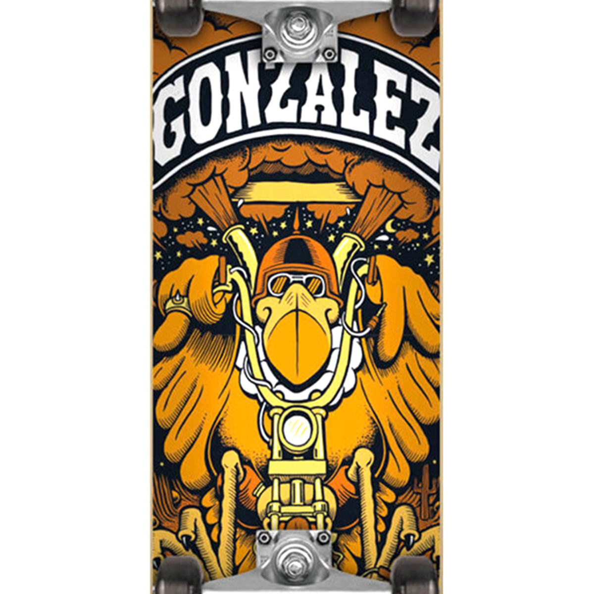 Flip Gonzalez Comix Complete Skateboard 7.88