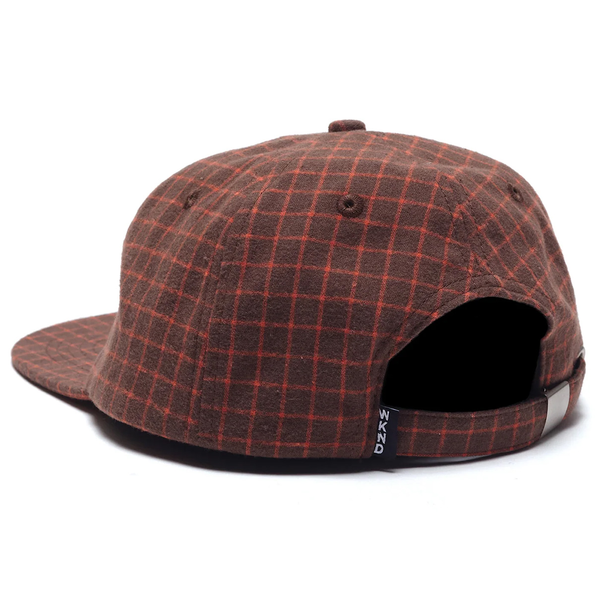 WKND RR Hat Cap Brown Check