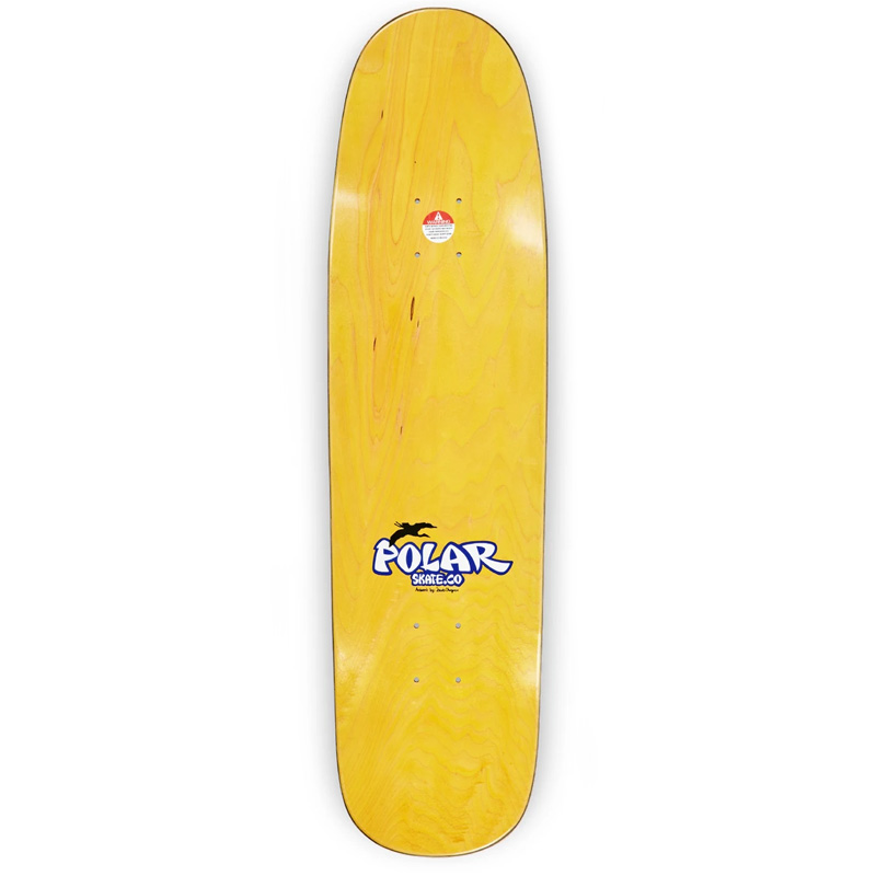 Polar Shin Sanbongi Mt Fuji Wheel Well P9 Shape Skateboard Deck Various Stains 8.625