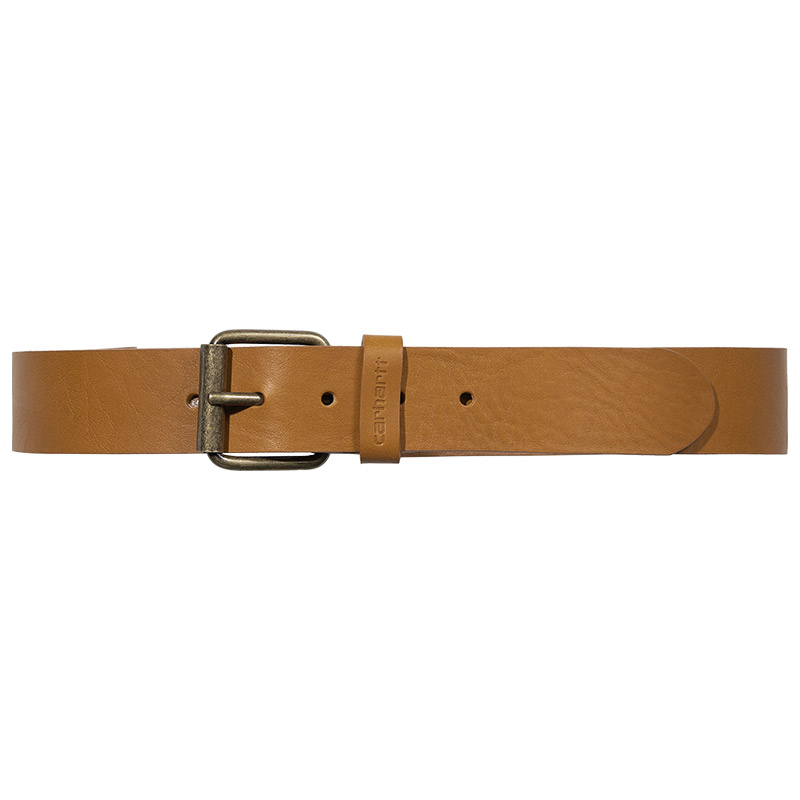 Carhartt WIP Script Belt Honey/Gold Carhartt WIP Script Belt Honey/Gold