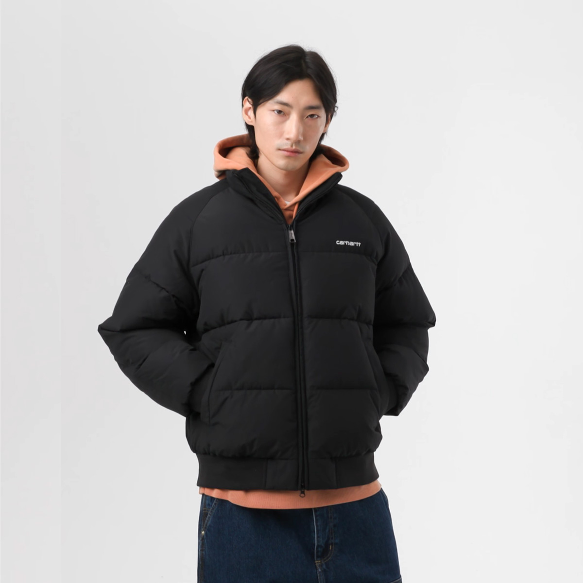 Carhartt WIP Nebraska Jacket Black/White Carhartt WIP Nebraska Jacket Black/White