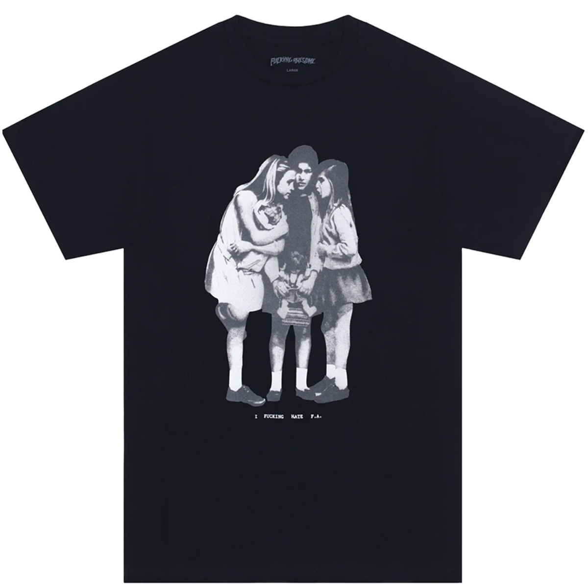 Fucking Awesome Hate FA T-Shirt Black