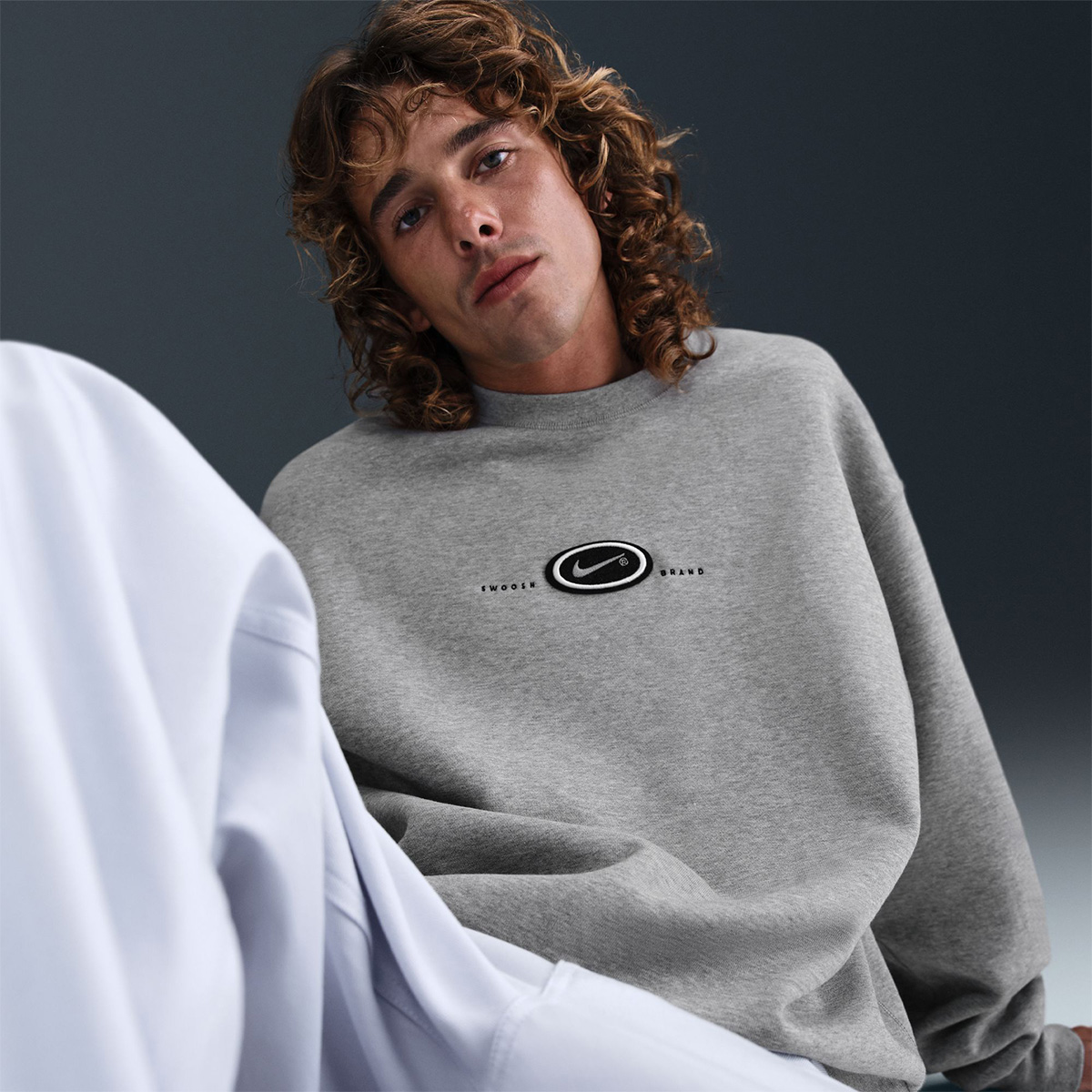 Nike SB Fleece Crewneck Sweater BB Koston Dark Grey Heather