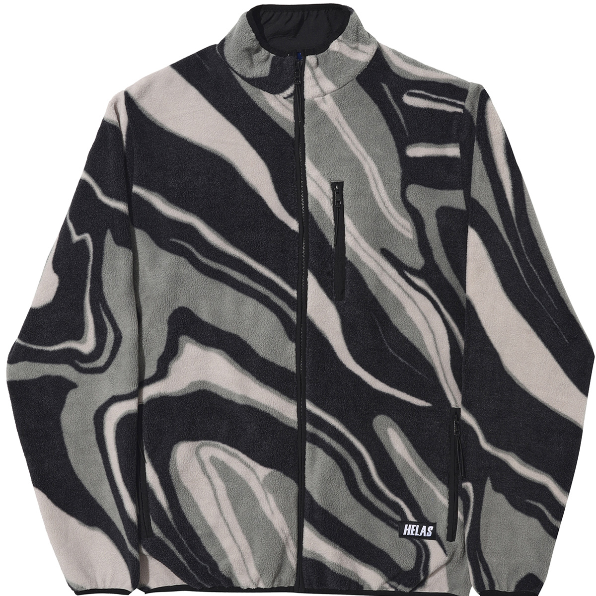 Helas Avalanche Fleece Jacket Grey/Black Helas Avalanche Fleece Jacket Grey/Black