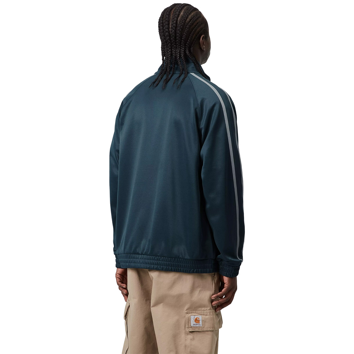 Carhartt WIP Bolar Sweater Jacket Blue River/Mirror