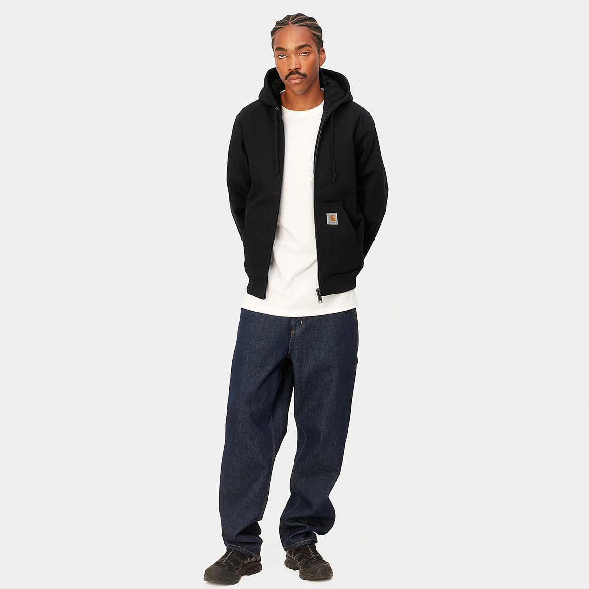 Carhartt WIP Active Jacket Black Rigid - Winter Carhartt WIP Active Jacket Black Rigid - Winter