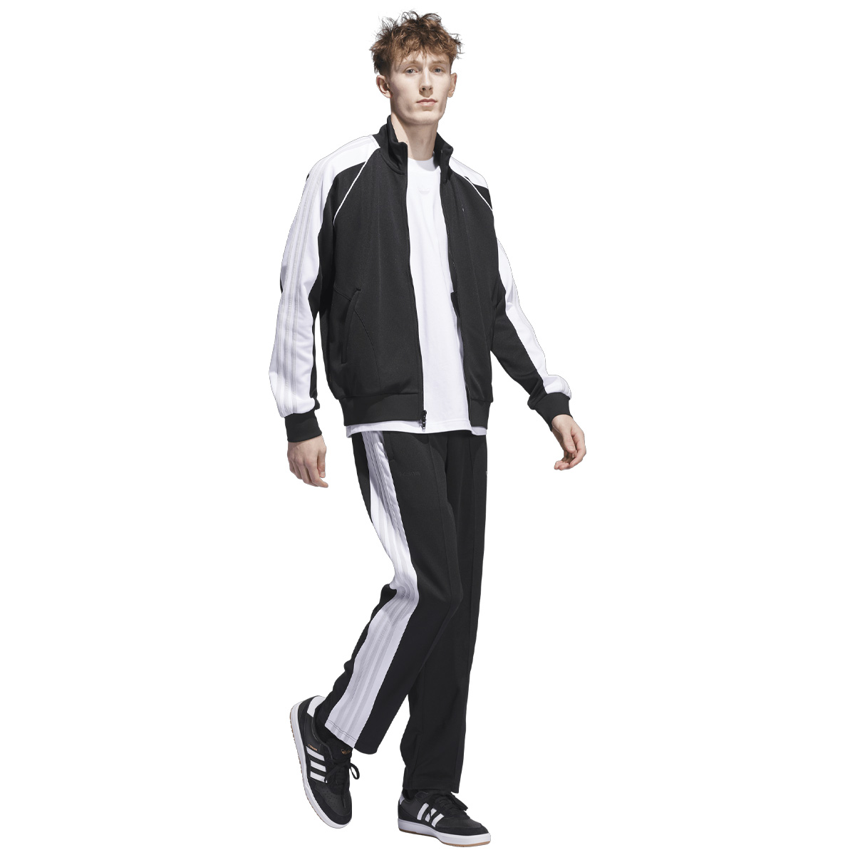 Adidas Tyshawn T Jacket Black/White/Dshgry