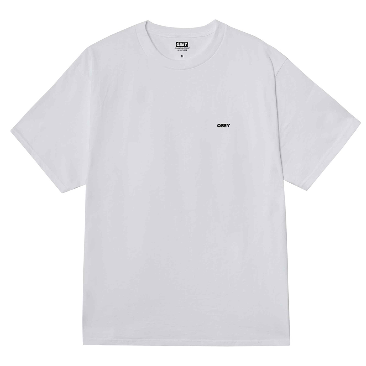 Obey Quarter Icon T-Shirt White Obey Quarter Icon T-Shirt White