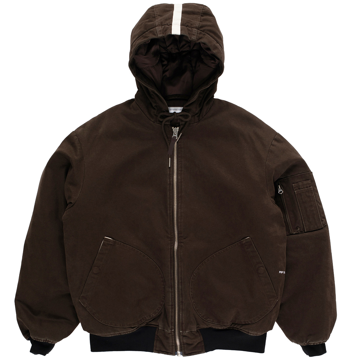POP Hooded Flight Jacket Delicioso