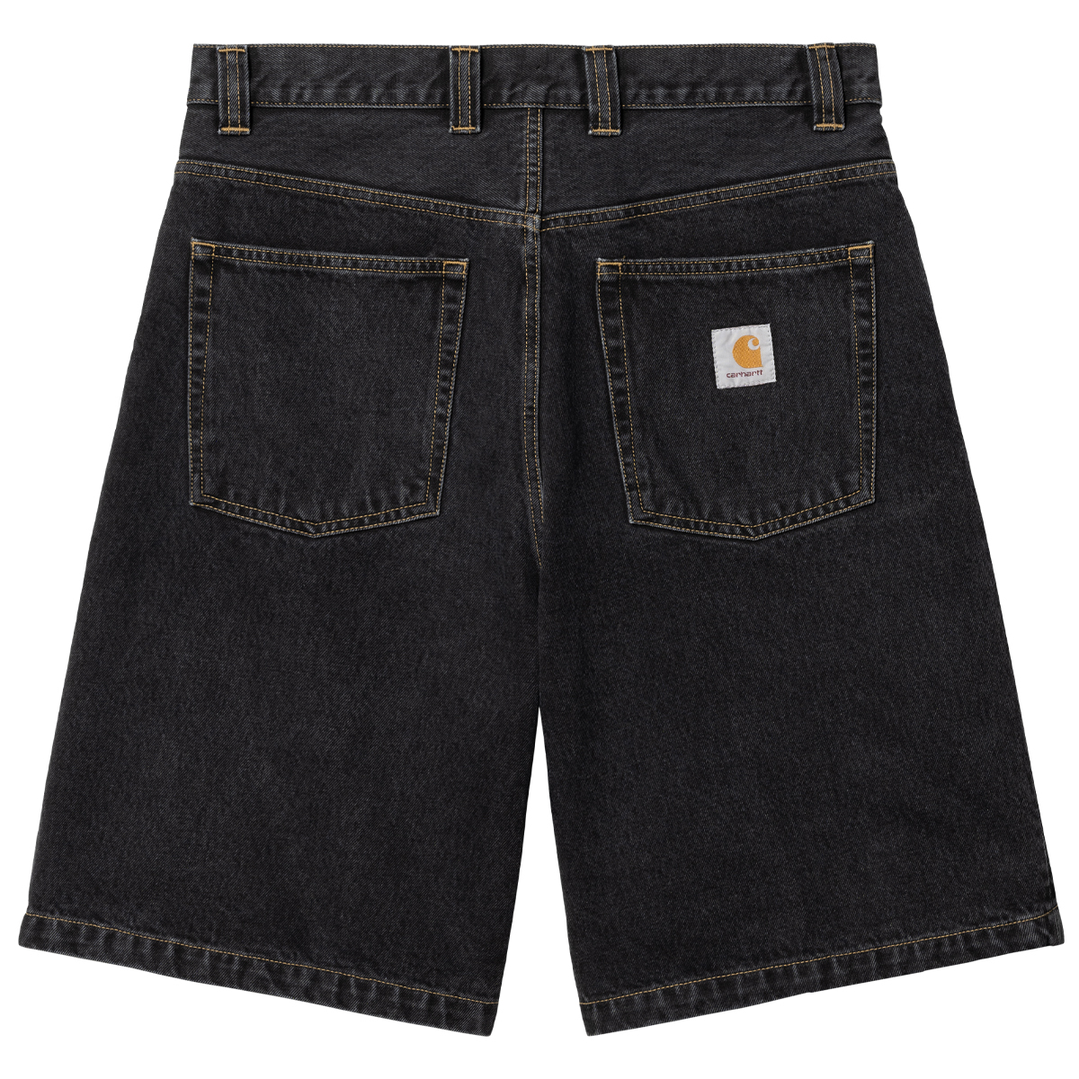 Carhartt WIP Brandon Short Black Stone Washed