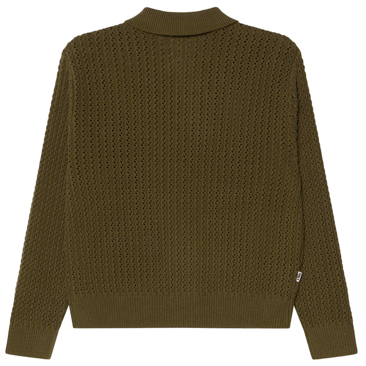 Obey Duane Polo Sweater Tea Leaf