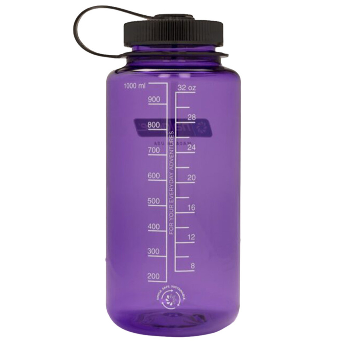 Nalgene Wide Mouth 1000ml Purple Sustain