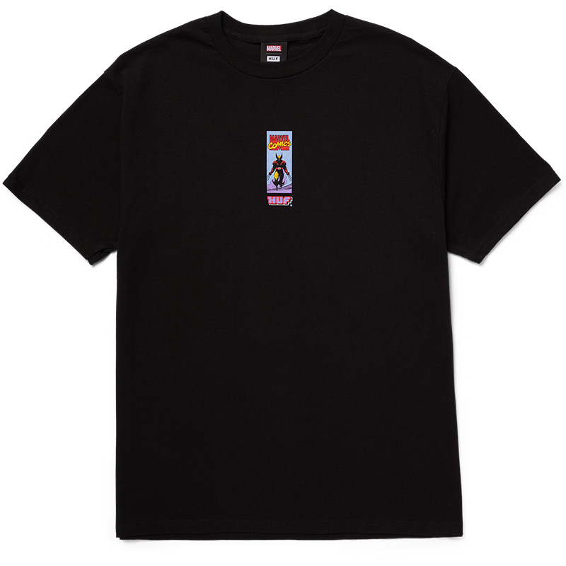 HUF X X-Men Wolvie T-Shirt Black HUF X X-Men Wolvie T-Shirt Black