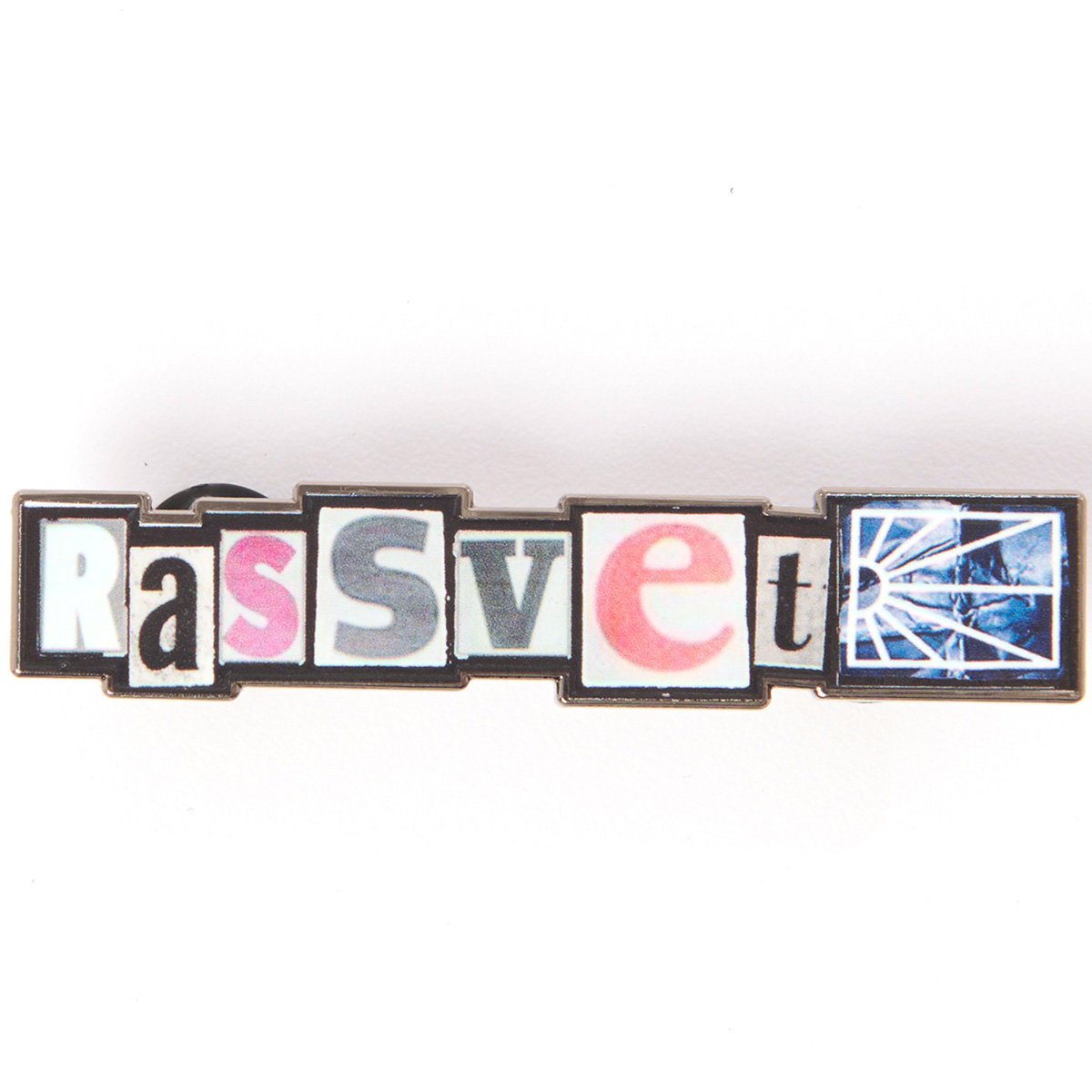 Rassvet Typo Metal Pin