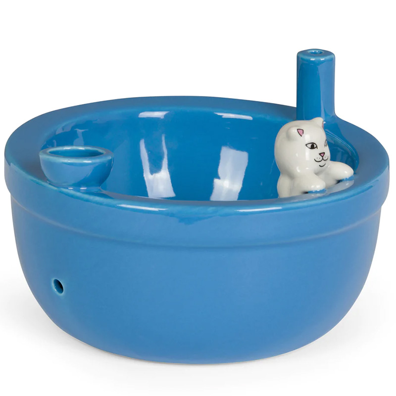 RIPNDIP Lord Nermal Wake And Bake Cereal Bowl Blue No size 1130607