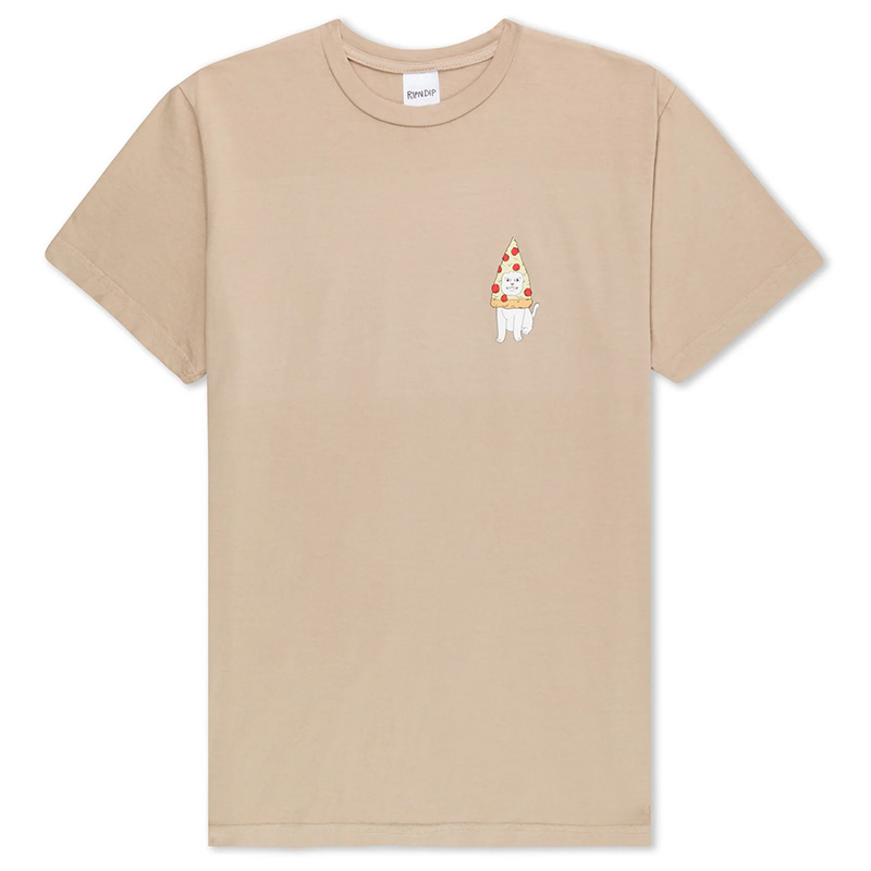 RIPNDIP Wanna Piece Of Me T-Shirt Almond RIPNDIP Wanna Piece Of Me T-Shirt Almond