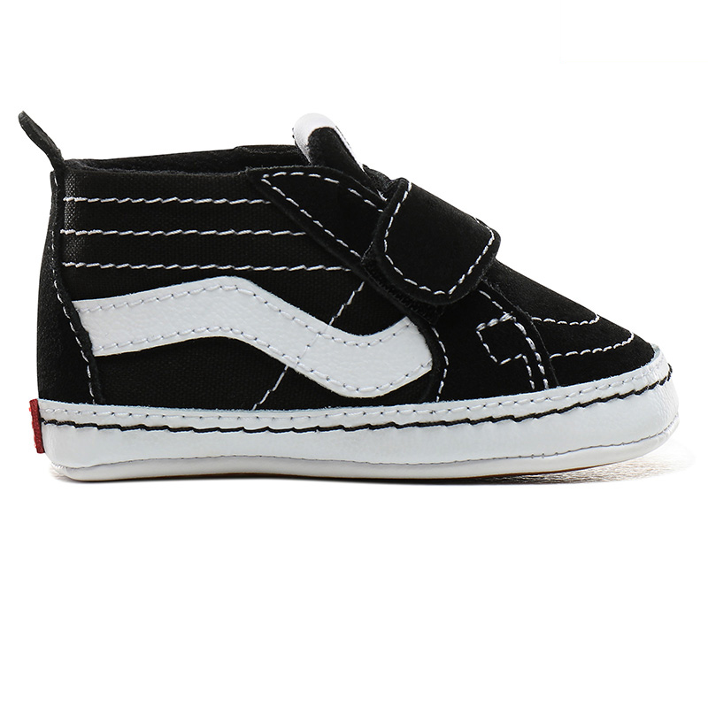 Vans In Sk8-Hi Crib Black/True White